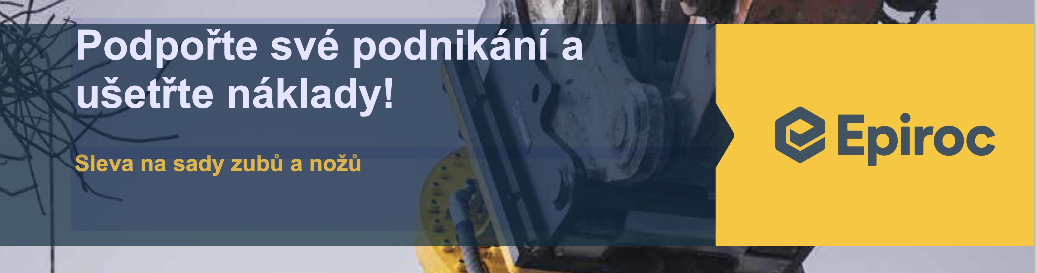 akce zuby nože na příslušenství Epiroc